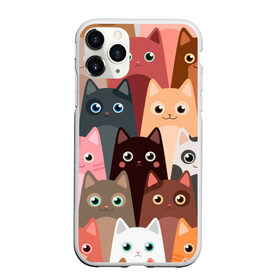 Чехол для iPhone 11 Pro матовый с принтом Котики мультяшные , Силикон |  | cat | cats | cosmos | kitten | mem | memes | rose | roses | глаза | глазки | киска | космос | кот | котёнок | котик | котики | котэ | котята | кошак | кошка | кошки | красивая | мем | мемчики | милая | прикольная | розы | светлая