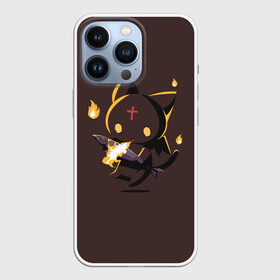 Чехол для iPhone 13 Pro с принтом Чомусуке ,  |  | aqua | chomusuke | darkness | kazuma | kono subarashii | konosuba | megumin | аква | богиня благословляет этот прекрасный мир | даркнес | даркнесс | казума | коносуба | мегумин | юн юн