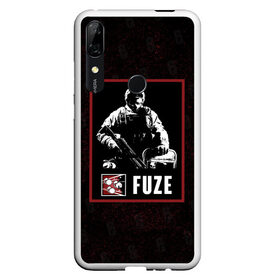 Чехол для Honor P Smart Z с принтом Fuze , Силикон | Область печати: задняя сторона чехла, без боковых панелей | fuze | r6s | rainbow six siege | оперативник | персонаж | фьюз