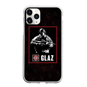 Чехол для iPhone 11 Pro матовый с принтом Glaz , Силикон |  | Тематика изображения на принте: glaz | r6s | rainbow six siege | глаз | оперативник | персонаж | снайпер