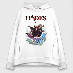 Женское худи Oversize хлопок с принтом HADES THANATOS , френч-терри — 70% хлопок, 30% полиэстер. Мягкий теплый начес внутри —100% хлопок | боковые карманы, эластичные манжеты и нижняя кромка, капюшон на магнитной кнопке | aphrodite | artemis | athena | hade | hades | nyx. | poseidon | zagreus | zeus | афродита | загрей | зевс | игра hades | посейдон