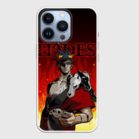 Чехол для iPhone 13 Pro с принтом HADES ZAGREUS ,  |  | Тематика изображения на принте: aphrodite | artemis | athena | hade | hades | nyx. | poseidon | zagreus | zeus | афродита | загрей | зевс | игра hades | посейдон