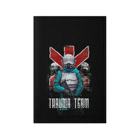 Обложка для паспорта матовая кожа с принтом CYBERPUNK TRAUMA TEAM , натуральная матовая кожа | размер 19,3 х 13,7 см; прозрачные пластиковые крепления | Тематика изображения на принте: ambulance | cd prodject | cyberpunk 2077 | future | game | japan | kianu | logo | medicine | pc | rpg | samurai | trauma | trauma team | банды | будущее | игры | киану ривз | киберпанк | киберпанк 2077 | киборги | компьютер | медики скорая 