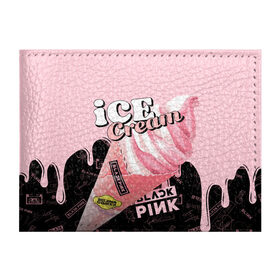 Обложка для студенческого билета с принтом BLACKPINK ICE CREAM , натуральная кожа | Размер: 11*8 см; Печать на всей внешней стороне | black pink | blackpink | ice cream | k pop | блэкпинк | дженни | джису | к поп | лиса | розэ