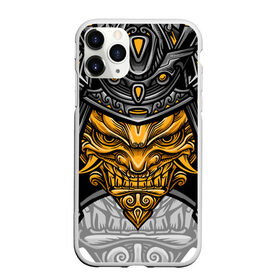 Чехол для iPhone 11 Pro Max матовый с принтом Cyber Samurai , Силикон |  | Тематика изображения на принте: evil | head | mask | rage | robot | samurai | skull | warrior | арт | воин | гнев | голова | злой | киберпанк | маска | робот | самурай | сёгун | череп | японский