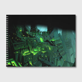 Альбом для рисования с принтом Hades (Z) , 100% бумага
 | матовая бумага, плотность 200 мг. | aid | hades | roguelike | thanatos | zagreus | аид | гадес | загрей | рогалик | танатос