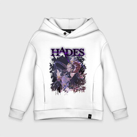 Детское худи Oversize хлопок с принтом Hades Nyx (Z) , френч-терри — 70% хлопок, 30% полиэстер. Мягкий теплый начес внутри —100% хлопок | боковые карманы, эластичные манжеты и нижняя кромка, капюшон на магнитной кнопке | Тематика изображения на принте: aid | hades | nyx | roguelike | thanatos | zagreus | аид | гадес | загрей | никс | рогалик | танатос