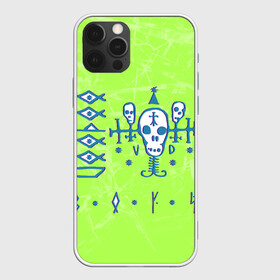 Чехол для iPhone 12 Pro с принтом Voodoo Boys Gang CP 2077 , силикон | область печати: задняя сторона чехла, без боковых панелей | boys | city | cyberpunk | gang | night | voodoo | андроид | киберпанк | киборг | найт | робот | сити