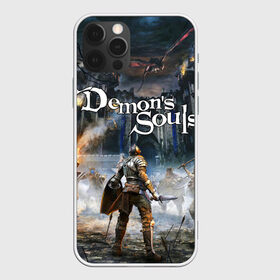 Чехол для iPhone 12 Pro Max с принтом DEMONS SOULS , Силикон |  | daemon souls | demon s souls | demon souls | game | rpg | to souls | демон соулс | игра souls | рпг.