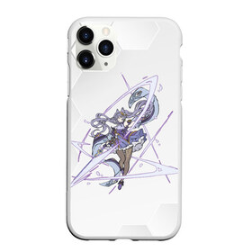 Чехол для iPhone 11 Pro Max матовый с принтом Genshin Impact , Силикон |  | anime | game | games | genshin impact | mmo | rpg | анимэ | анме | геншин импакт | игра | игры | ммо | рпг