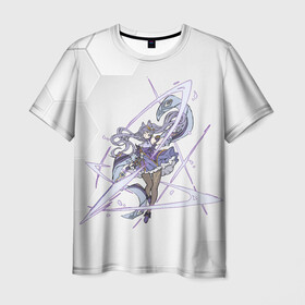 Мужская футболка 3D с принтом Genshin Impact , 100% полиэфир | прямой крой, круглый вырез горловины, длина до линии бедер | anime | game | games | genshin impact | mmo | rpg | анимэ | анме | геншин импакт | игра | игры | ммо | рпг