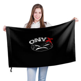 Флаг 3D с принтом Onyx , 100% полиэстер | плотность ткани — 95 г/м2, размер — 67 х 109 см. Принт наносится с одной стороны | fredro starr | onyx | rap | sonny seeza | sticky fingaz | оникс | рэп