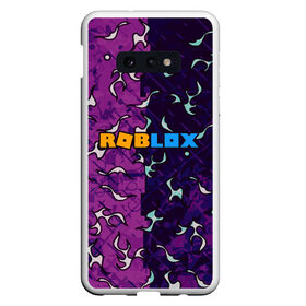 Чехол для Samsung S10E с принтом Roblox | Роблокс , Силикон | Область печати: задняя сторона чехла, без боковых панелей | 2 цвета | game | roblox | абстракция | игра | огонь | пламя | роблокс