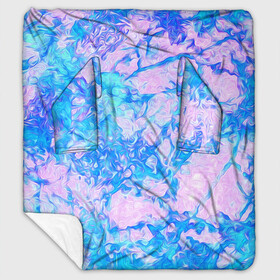 Плед с рукавами с принтом Нежные краски , 100% полиэстер | Закругленные углы, все края обработаны. Ткань не мнется и не растягивается. Размер 170*145 | abstract | blue | casual | casual style | pink | texture | абстрактный рисунок | абстракция | блики | брызги | вода | волны | градиент | краски | мазки | море | морская | пастельные цвета | повседневный | пятна красок