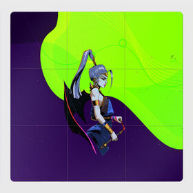 Магнитный плакат 3Х3 с принтом Hades , Полимерный материал с магнитным слоем | 9 деталей размером 9*9 см | Тематика изображения на принте: game | games | hades | аид | арт | загрей | хадес | хадэс