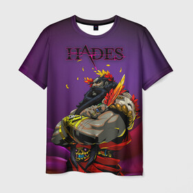 Мужская футболка 3D с принтом Hades , 100% полиэфир | прямой крой, круглый вырез горловины, длина до линии бедер | game | games | hades | аид | арт | загрей | хадес | хадэс