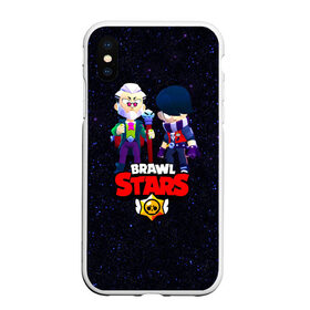 Чехол для iPhone XS Max матовый с принтом Brawl Stars , Силикон | Область печати: задняя сторона чехла, без боковых панелей | Тематика изображения на принте: 2021 | byron | crow | edgar | байрон | бравл | бравл стар | бравл старс | ворон | из игры бравл старс | колетт | леон | новогодний бравл старс | новогодняя | новые герои бравл старс | эдгар | эдгард