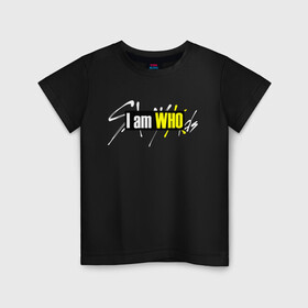 Детская футболка хлопок с принтом STRAY KIDS , 100% хлопок | круглый вырез горловины, полуприлегающий силуэт, длина до линии бедер | Тематика изображения на принте: bang chan | changbin | felix | han | hyunjin | i.n. | k pop | lee know | seungmin | skz | stray kids | идолы | к поп