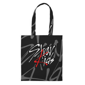 Шоппер 3D с принтом STRAY KIDS , 100% полиэстер | Плотность: 200 г/м2; Размер: 34×35 см; Высота лямок: 30 см | Тематика изображения на принте: bang chan | changbin | felix | han | hyunjin | i.n. | k pop | lee know | seungmin | skz | stray kids | идолы | к поп