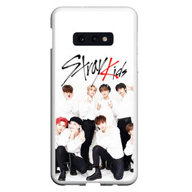 Чехол для Samsung S10E с принтом STRAY KIDS , Силикон | Область печати: задняя сторона чехла, без боковых панелей | bang chan | changbin | felix | han | hyunjin | i.n. | k pop | lee know | seungmin | skz | stray kids | идолы | к поп