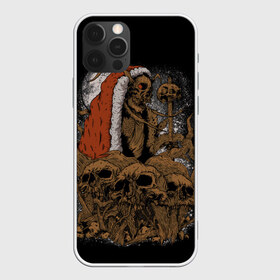 Чехол для iPhone 12 Pro Max с принтом Крампус Новогодний кошмар , Силикон |  | Тематика изображения на принте: horror | krampus | skull | зомби | крампус | монстр | сказочный персонаж | ужасы | хоррор | череп