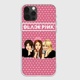 Чехол для iPhone 12 Pro Max с принтом BlackPink , Силикон |  | blackpink | blink | bts | exo | icecream | jennie | jisoo | korea | kpop | lisa | love | rose | блекпинк | девушки | корея | кпоп | музыка