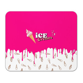 Коврик для мышки прямоугольный с принтом Ice Cream BlackPink , натуральный каучук | размер 230 х 185 мм; запечатка лицевой стороны | blackpink | blink | bts | exo | icecream | jennie | jisoo | korea | kpop | lisa | love | rose | блекпинк | девушки | корея | кпоп | музыка