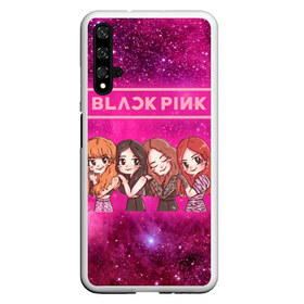 Чехол для Honor 20 с принтом Black Pink , Силикон | Область печати: задняя сторона чехла, без боковых панелей | blackpink | blink | bts | exo | icecream | jennie | jisoo | korea | kpop | lisa | love | rose | блекпинк | девушки | корея | кпоп | музыка