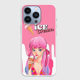 Чехол для iPhone 13 Pro с принтом BLACKPINK Ice Cream ,  |  | blackpink | blink | bts | exo | icecream | jennie | jisoo | korea | kpop | lisa | love | rose | блекпинк | девушки | корея | кпоп | музыка