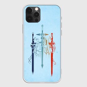 Чехол для iPhone 12 Pro Max с принтом Sword Art Online , Силикон |  | alice | alicization | asuna | kirito | sao | sword art online | underworld | алиса | алисизация | асуна | кирито | мастера меча онлайн | чёрный мечник | юджио