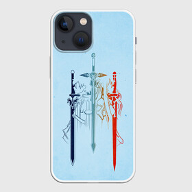 Чехол для iPhone 13 mini с принтом Sword Art Online ,  |  | alice | alicization | asuna | kirito | sao | sword art online | underworld | алиса | алисизация | асуна | кирито | мастера меча онлайн | чёрный мечник | юджио