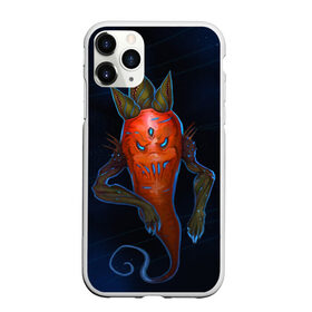 Чехол для iPhone 11 Pro Max матовый с принтом Cosmo Carrot , Силикон |  | alien | космос | морковь | фентези
