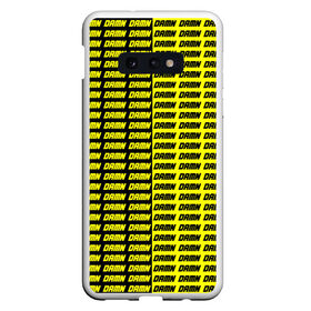 Чехол для Samsung S10E с принтом DAMN , Силикон | Область печати: задняя сторона чехла, без боковых панелей | black | damn | damn jacket | damn lettering | damn mug | damn print | damn t shirt | for cool | yellow | yellow and black | для крутых | желтый | желтый и черный | кофта damn | кружка damn | надпись damn | принт damn | футболка damn | черный