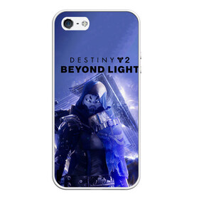 Чехол для iPhone 5/5S матовый с принтом Destiny 2 Beyond Light , Силикон | Область печати: задняя сторона чехла, без боковых панелей | beyond | destiny 2 | light | игра | шутера