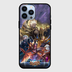 Чехол для iPhone 13 Pro Max с принтом Mobile Legends Bang Bang ,  |  | Тематика изображения на принте: bang | legends | mobile | игра