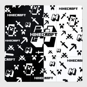 Магнитный плакат 3Х3 с принтом Minecraft , Полимерный материал с магнитным слоем | 9 деталей размером 9*9 см | minecraft | алекс | белый | блоки | ведьма | взрывчатка | визера | волк | гаст | добывать | дракон | зеленый куб | зомби | игра | крафт | крипер | кубики | лошадка | майн | майнкрафт | манкрафт | овечка | оцелот