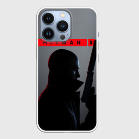 Чехол для iPhone 13 Pro с принтом Hitman III ,  |  | hitman | hitman 3 | hitman iii | красный | надпись | хитман | хитман 3