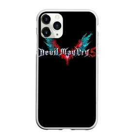 Чехол для iPhone 11 Pro матовый с принтом Devil May Cry , Силикон |  | 3d. | demon | devil | devil may cry 5 | games | демон | дьявол | игры