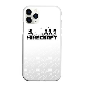 Чехол для iPhone 11 Pro Max матовый с принтом Minecraft , Силикон |  | minecraft | алекс | белый | блоки | ведьма | взрывчатка | визера | волк | гаст | добывать | дракон | зеленый куб | зомби | игра | крафт | крипер | кубики | лошадка | майн | майнкрафт | манкрафт | овечка | оцелот