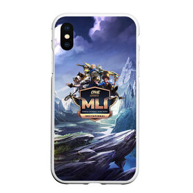 Чехол для iPhone XS Max матовый с принтом Mobile Legends Bang Bang , Силикон | Область печати: задняя сторона чехла, без боковых панелей | adventure | mobile | smile | арты | герои | легенда | мобайл | мобил | облики | персонаж | скин