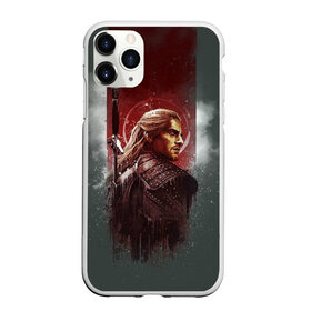 Чехол для iPhone 11 Pro матовый с принтом The Wticher 3D , Силикон |  | cyberpunk | hunter | monsters | netflix | sd project red | serials | sword | the witcher | актёр | ведьмак | воин | волк | выживание | геральт | игра | кровавый барон | магия | меч | монстры | нетфликс | седой | сериалы | сражения