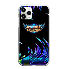 Чехол для iPhone 11 Pro Max матовый с принтом Mobile Legends Bang Bang , Силикон |  | bang bang | logo | logo game | moba | mobile legends | mobile moba | логотипы игр | моба | мобайл легенд | мобайл легендс | мобильные игры | мобильные легенды