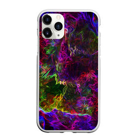 Чехол для iPhone 11 Pro Max матовый с принтом Энергия в красках , Силикон |  | abstract | color | energy | gradient | neon | pattern | space | texture | абстрактный | абстракция | волны | всплеск | градиент | дым | искусство | космические | краски | красочный | неон | неоновый | сияние | текстура | туман