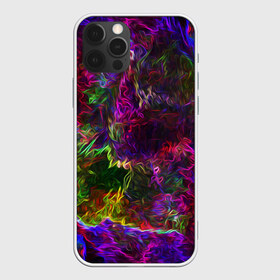 Чехол для iPhone 12 Pro Max с принтом Энергия в красках , Силикон |  | abstract | color | energy | gradient | neon | pattern | space | texture | абстрактный | абстракция | волны | всплеск | градиент | дым | искусство | космические | краски | красочный | неон | неоновый | сияние | текстура | туман