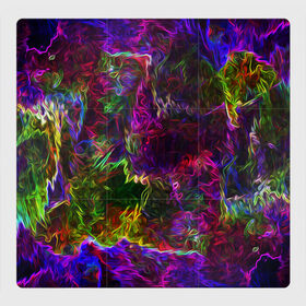 Магнитный плакат 3Х3 с принтом Энергия в красках , Полимерный материал с магнитным слоем | 9 деталей размером 9*9 см | Тематика изображения на принте: abstract | color | energy | gradient | neon | pattern | space | texture | абстрактный | абстракция | волны | всплеск | градиент | дым | искусство | космические | краски | красочный | неон | неоновый | сияние | текстура | туман