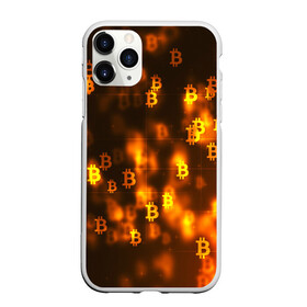 Чехол для iPhone 11 Pro матовый с принтом BITCOIN KRYPTONATE , Силикон |  | bitcoin | btc | биткоин | валюта | деньги | криптовалюта