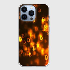 Чехол для iPhone 13 Pro с принтом BITCOIN KRYPTONATE ,  |  | bitcoin | btc | биткоин | валюта | деньги | криптовалюта