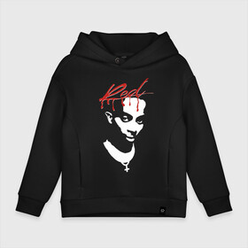 Детское худи Oversize хлопок с принтом Playboi Carti Whole Lotta Red , френч-терри — 70% хлопок, 30% полиэстер. Мягкий теплый начес внутри —100% хлопок | боковые карманы, эластичные манжеты и нижняя кромка, капюшон на магнитной кнопке | carti | caty | lotta | merch | playboi | playboy | red | trap | whole | wlr | альбом | карти | мерч | новый | плейбой