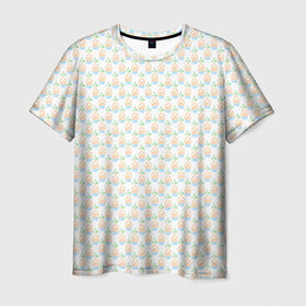 Мужская футболка 3D с принтом узор четыре элемента , 100% полиэфир | прямой крой, круглый вырез горловины, длина до линии бедер | doodle | вода | воздух | земля | значки | огонь | узор | элементы