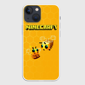 Чехол для iPhone 13 mini с принтом Minecraft ,  |  | minecraft | алекс | белый | блоки | ведьма | взрывчатка | визера | волк | гаст | добывать | дракон | зеленый куб | зомби | игра | крафт | крипер | кубики | лошадка | майн | майнкрафт | манкрафт | овечка | оцелот